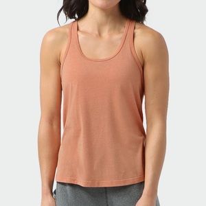 Stio Women's Tank Top in Rust Orange